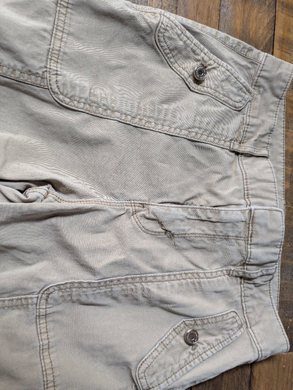 white house black market high rise pret-a-jet khaki pants size 6 #425